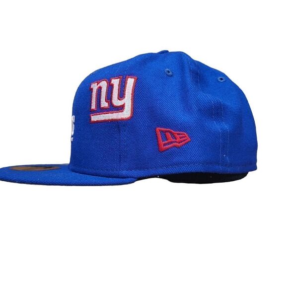 New York Giants " Just Don" Blue NFL 59 Fifty Fitted Men's Cap 60188517 - Picture 4 of 8
